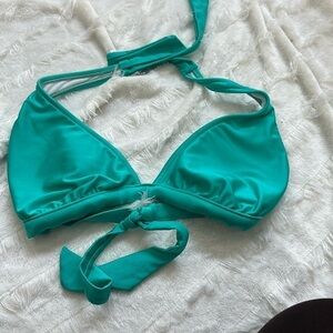Bikini top Turquoise Top size‎ L